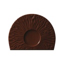 098332 PCB Embouts de bûche CN Iris 2 designs 8,85x6,8 cm 48pces