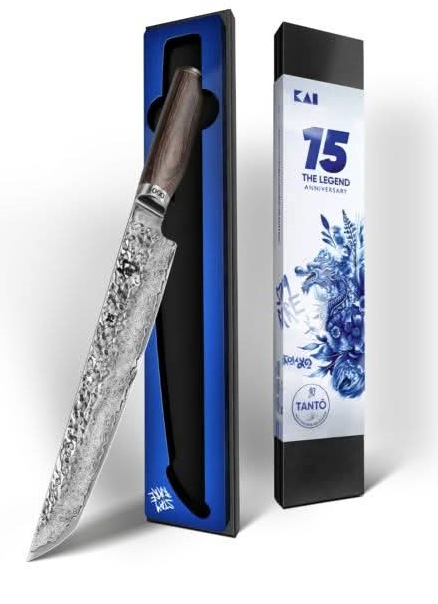 KAI SPECIALE EDITIE "TANTO THE LEGEND 15 ANNIVERSARY" SHUN PREMIER TIM MALZER 25CM