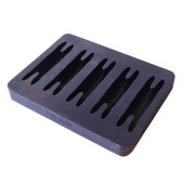 DECO RELIEF - MOULE SILICONE TROMPE L'OEIL - GOUSSES DE VANILLE 11,5 x 2,7CM HT 1,5CM