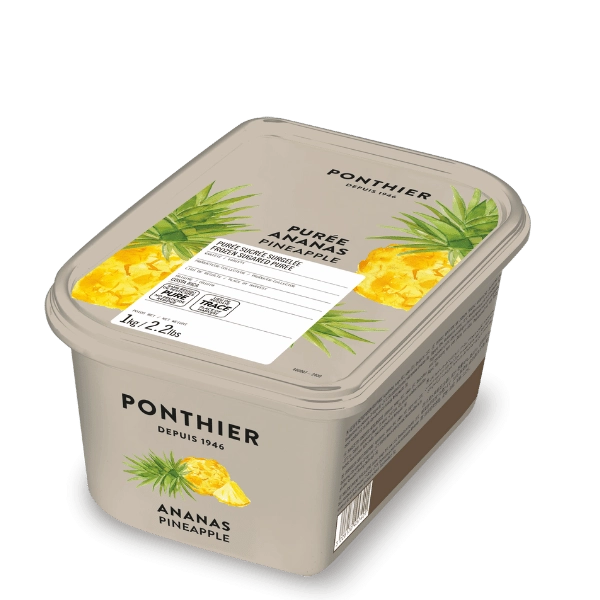 ❄️PONTHIER 275 PINEAPPLE PURÉE 10% 1KG