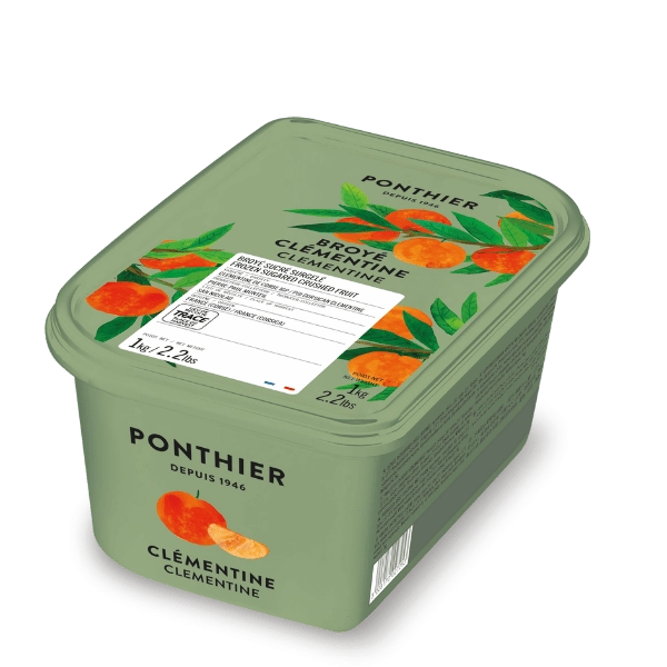 ❄️PONTHIER 2726 PUREE CLEMENTINE DE CORSE BROYEE 12% 1KG