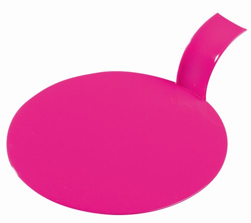 SUPPORT A PATISSERIE DISQUE FUCHSIA Ø8CM PAQUET DE 100 PCS 