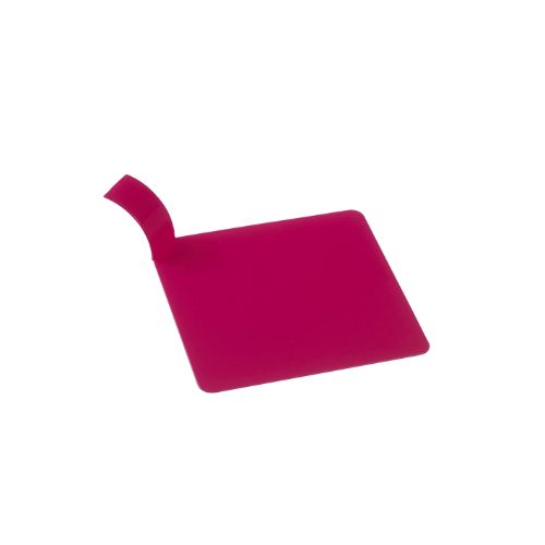 SUPPORT A PATISSERIE PALET CARRE FUCHSIA 8 x 8CM 100PCS 