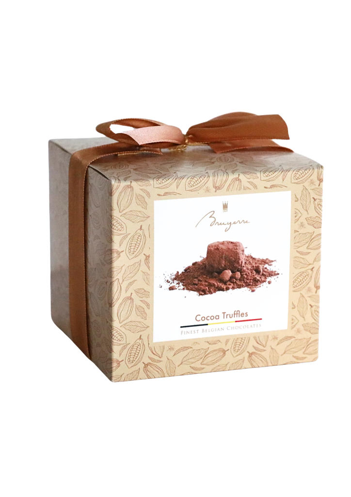 BRUYERRE BOITE GOURMET 140GR TRUFFE CACAO INTENSE 8PIECES en attente choco
