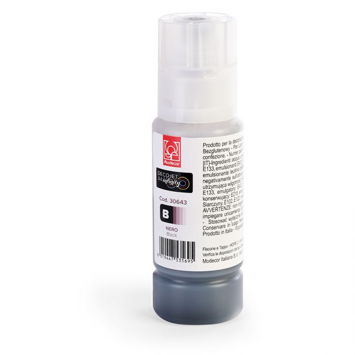 ENCRE NOIRE 70ML POUR IMPRIMANTE ALIMENTAIRE