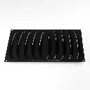 PAVOFLEX - MOULE TROMPE L'OEIL 40 x 30 CM - VANILLA "CEDRIC GROLET" - 225 x 32MM HT 35MM 80ML - 10 EMPREINTES