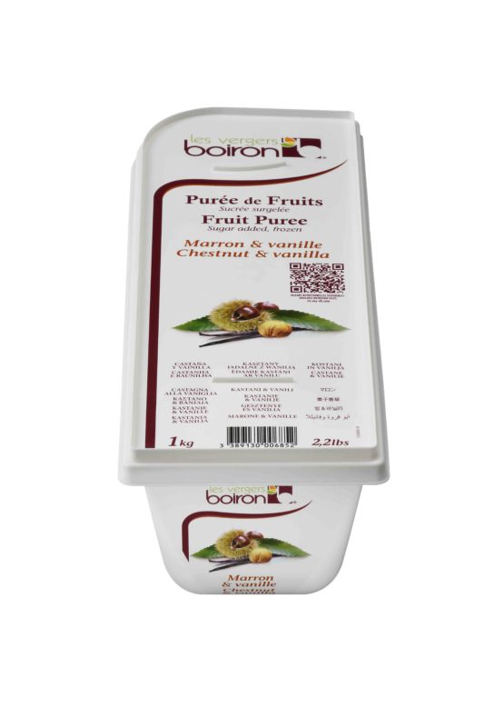 BOIRON 685 PUREE MARRON VANILLE GOURMANDE 1KG