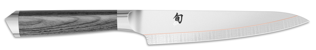 KAI COUTEAU SHUN KAGEROU UNIVERSEL 15CM  DAMASSE - MANCHE PAKKA - DCC-0701
