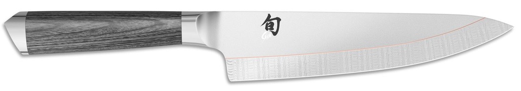 KAI COUTEAU SHUN KAGEROU CHEF 20CM DAMASSE - PAKKA HANDLE - DCC-0706 