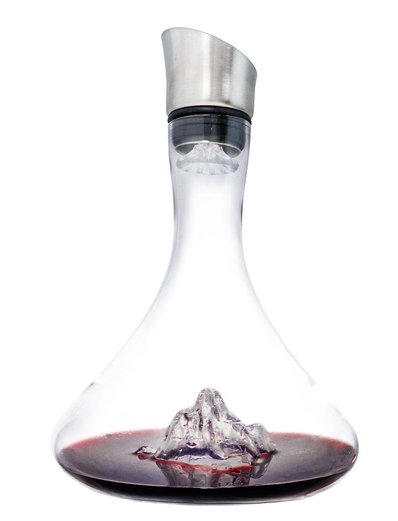 WIJN BOUQUET DECANTER GLAS “MONTAGNE” 1,5 l 
