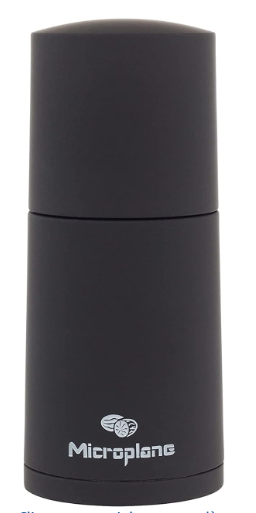 MICROPLANE NUTMEG AND SPICE GRATER AFTER DARK GREY