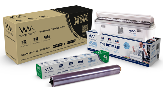 STARTER PACK WRAPMASTER 4500 - DISTRIBUTEUR + FILM ETIRABLE 45CM
