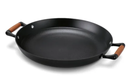 BEKA MANDALA PAELLAPAN - KOOKPAN 36 CM GEËMAILLEERD IJZER - KERAMIEK