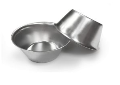 SET VAN 6 ROESTVRIJSTALEN VORMEN 18/10 PASTEIS DE NATA 7XH3CM