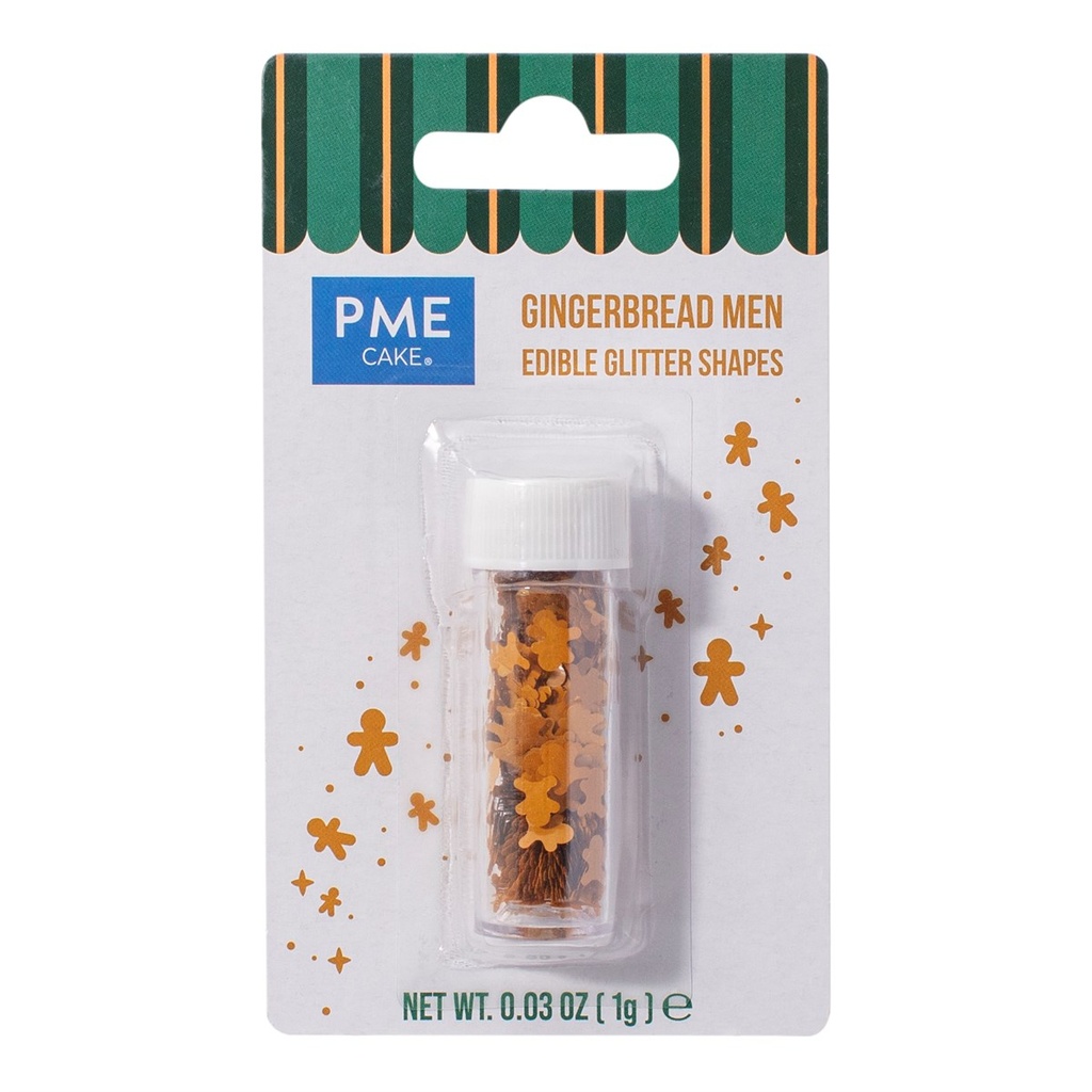 PME CAKE paillette Bonshommes en Pain d’Épices 1g