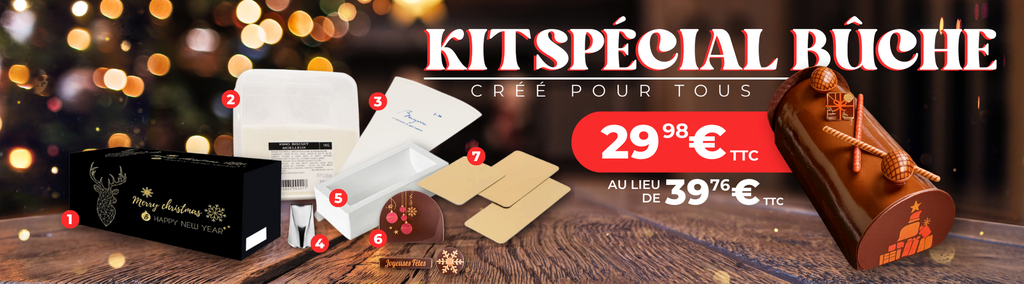 KIT Spécial Bûche de Noël