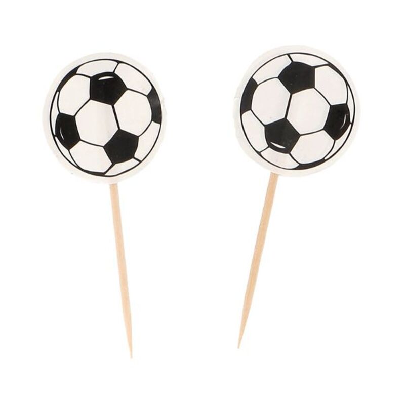 2D SOCCER BALL ON SPIKE 3CM 25PCS