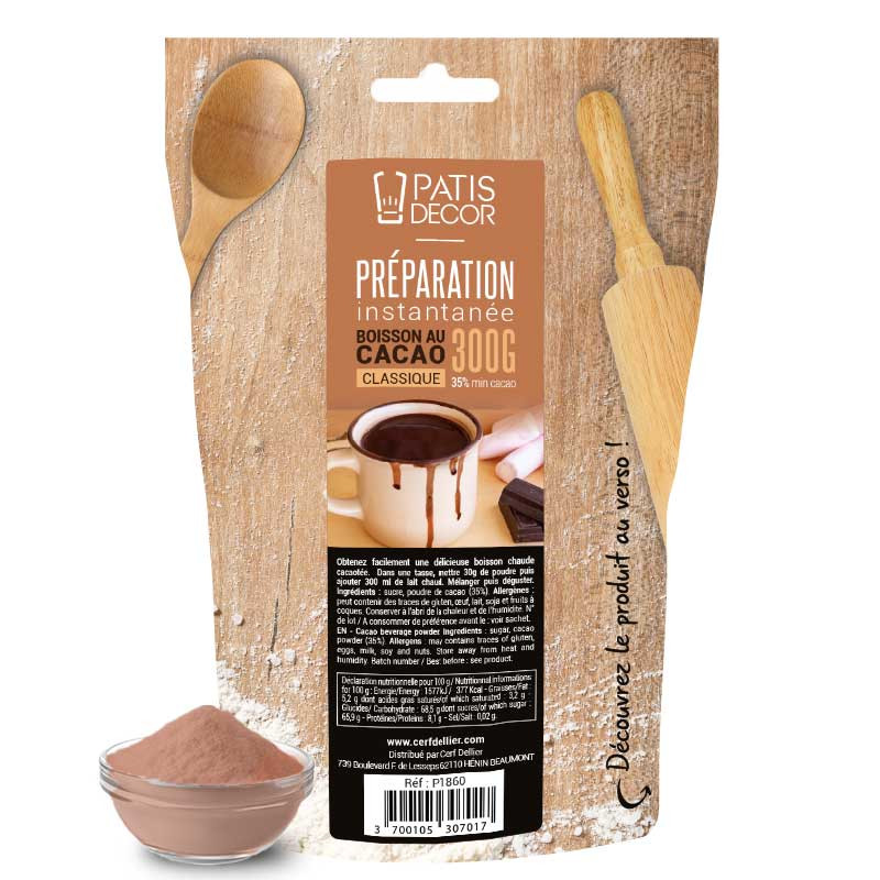 INSTANT WARM CHOCOLADEMIX 300G