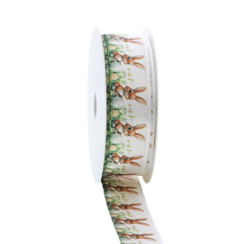 BUNNY "CARAMEL" BRASS RIBBON 25MM X 20M