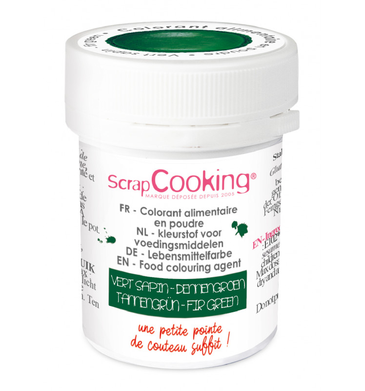 SCRAPCOOKING FIR GREEN HYDRO FOOD COLOURING 5G
