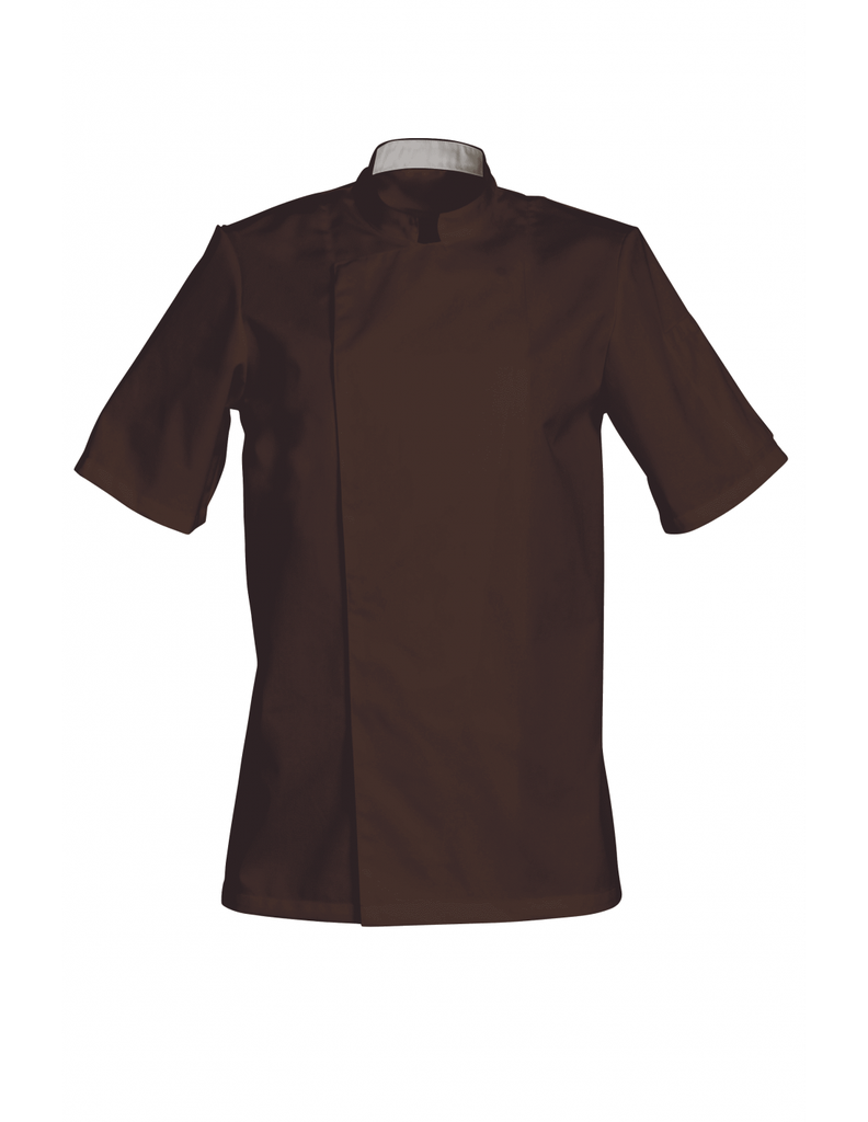 SNV JAS "COOKIE" CHOCOLADE KATOEN MAAT 5 "2XL" KORTE MOUWEN