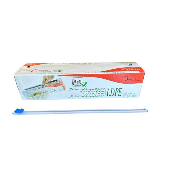 ROULEAU DE FILM ALIMENTAIRE ETIRABLE 45CM x 300M - 9 MICRONS
