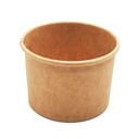 POT EN CARTON KRAFT 30ML 50PCS **SANS COUVERCLE**