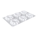 SILIKOMART - MOULE SILICONE - BLOOM 45 - N.6 ø77 H 17 MM