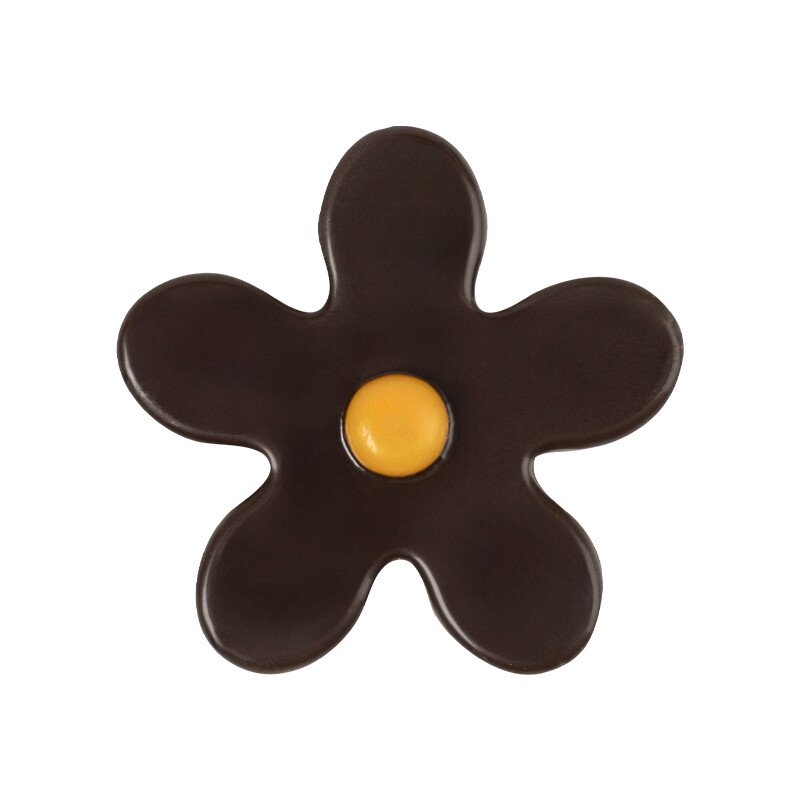 1031633 ZWARTE BLOEM 2,8CM 200 ST.