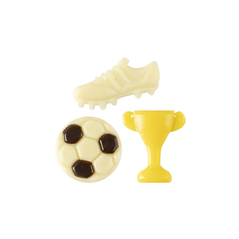 1024211 SET DE FOOTBALL 3CM 144PCS