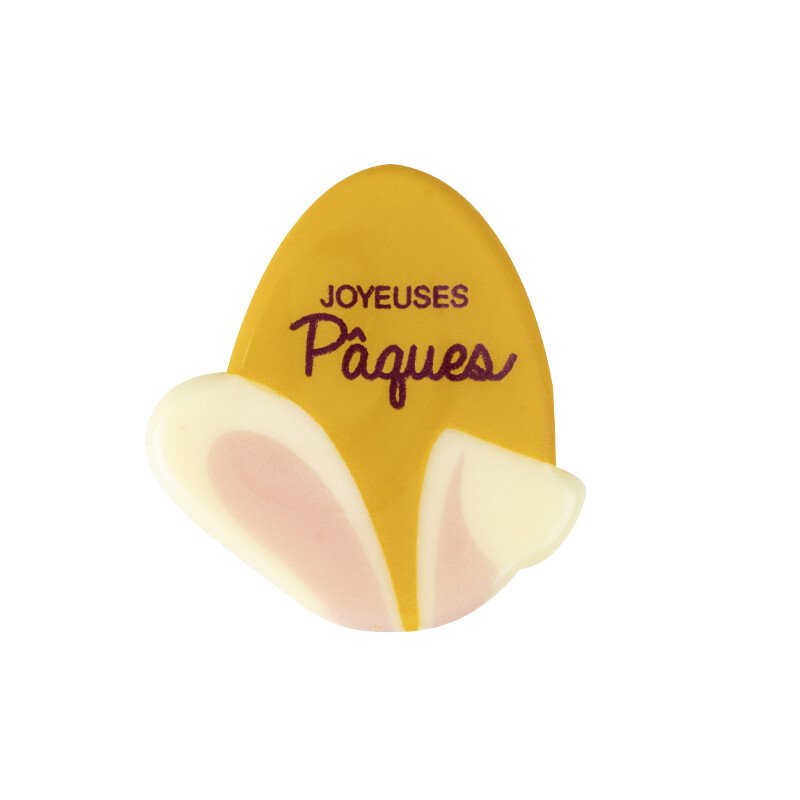 2069975 BUNNY EARS WITH HAPPY EASTER EGG 4CM 120PCS