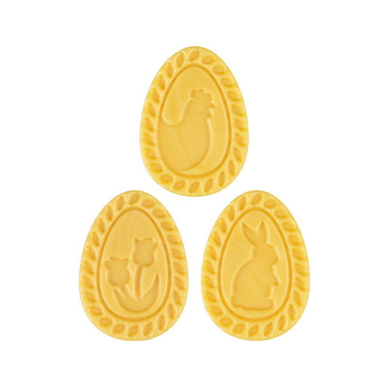 2069976 EGG WITH EASTER ASSORTMENT 4.3 x 3CM 120PCS