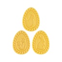 2069976 EGG WITH EASTER ASSORTMENT 4.3 x 3CM 120PCS