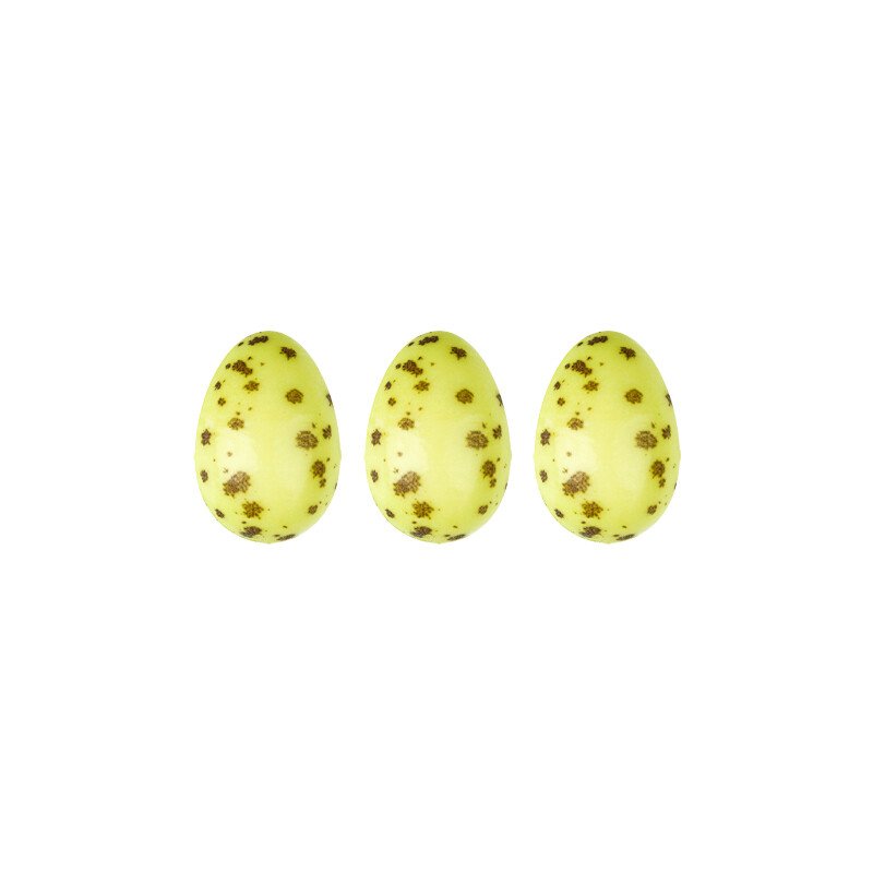 2069986 MINI MACHA GROENE EIERS MET VLEKJES 3D 2 x 1,5 CM 162 ST.
