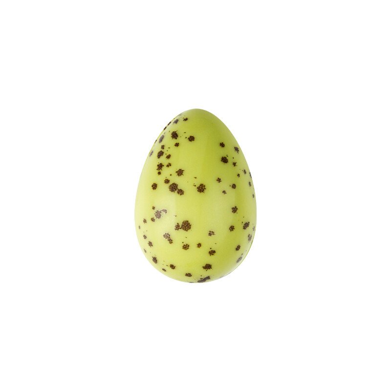 2069987 OEUF MACHA GREEN AVEC DES TÂCHES 3D 3,8 x 2,4 CM 96PCS