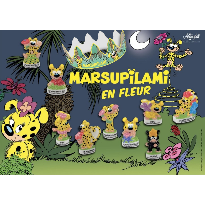 SANTONNEN 100ST "MARSUPILAMI IN BLOEM" + KRONEN NIEUW 2027