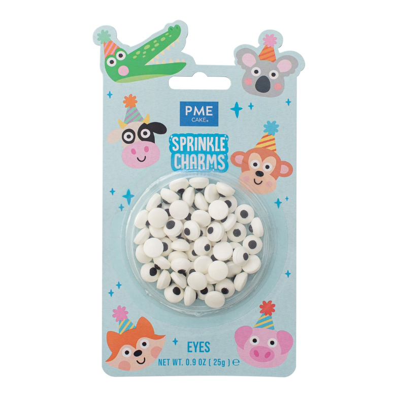 MIX DECORS EN SUCRE PETITS YEUX 25GR