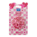 MIXED SUGAR DECORS PINK/RED HEARTS 25G