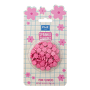 MIXED SUGAR DECORS PINK FLOWERS 25G