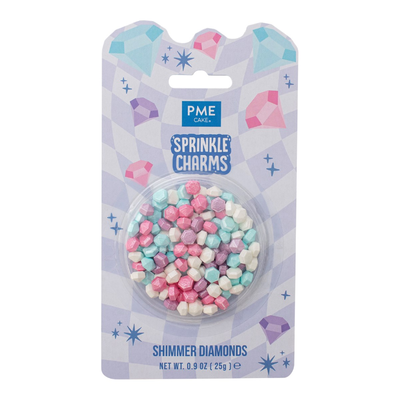 MIXED SUGAR DECORS DIAMOND 25G