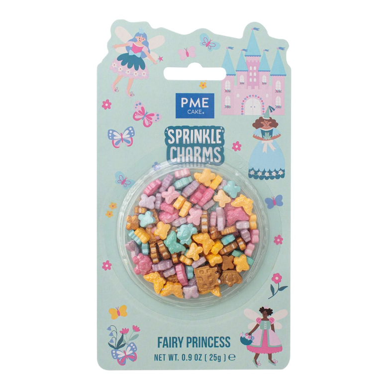 MIXED SUGAR DECORS FAIRYTALE CASTLES 25G