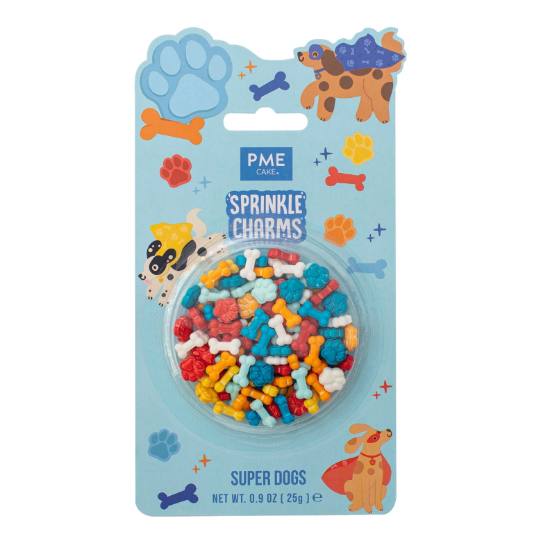 GEMIXTE SUIKERDECORS SUPERHOND 25G