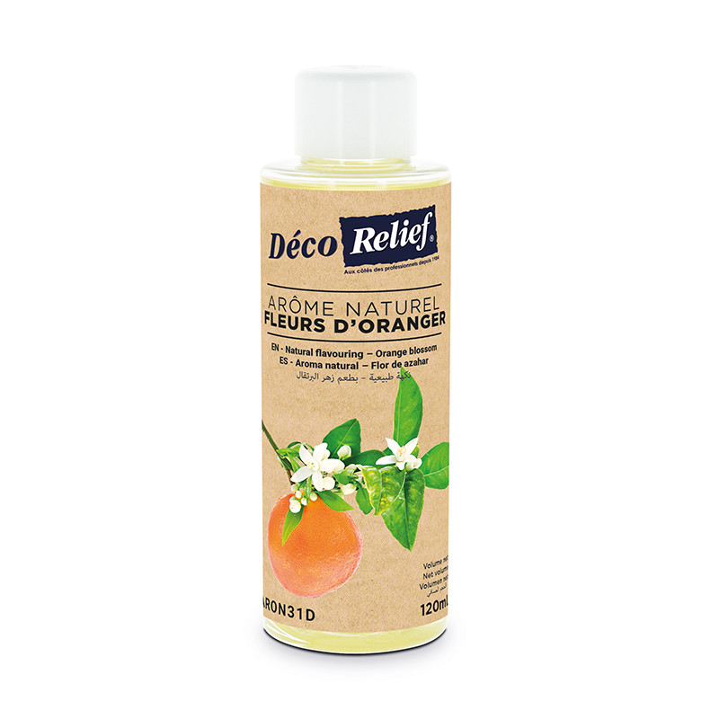 AROMES NATURELS DECORELIEF 120ML FLEUR D'ORANGER