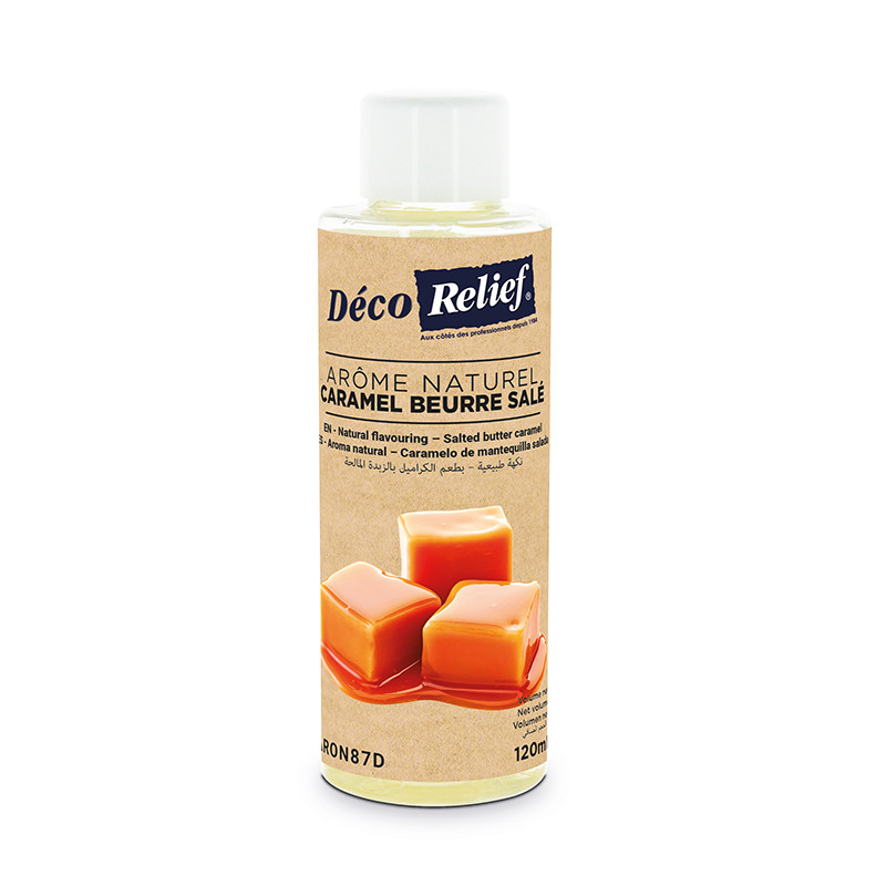 AROMES NATURELS DECORELIEF 120ML CARAMEL BEURRE SALE