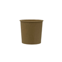 POT EN CARTON KRAFT 360ML ø90MM 50PCS **SANS COUVERCLE**
