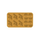 SILIKOMART SILICONE MOLD GINKO N.6 121 x 76MM - N.9 67 x 64MM HT 2MM