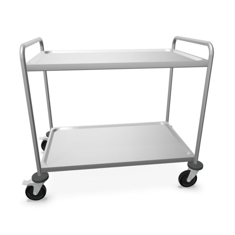 B.PRO SW10X4-2 SERVICE TROLLEY 2N BASIC 600X400 MAX 80KG/LEVEL - 575472 - ***S/CDE***