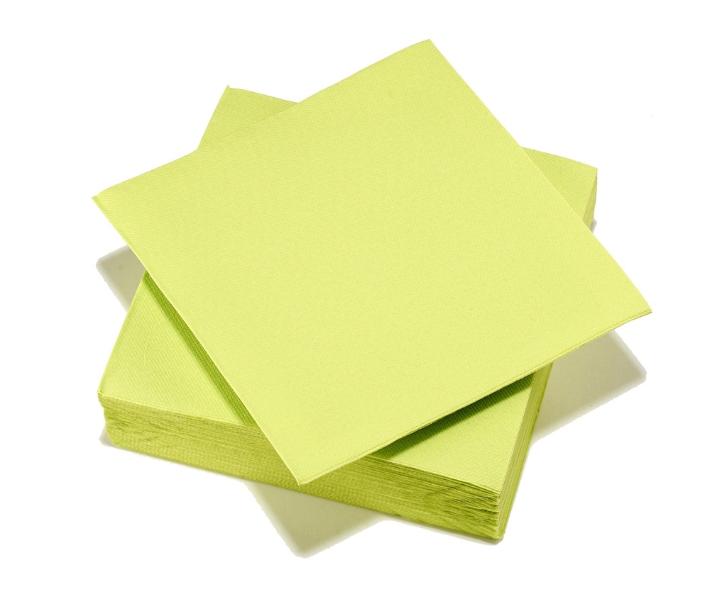 MAXIME HOME - COCKTAIL NAPKINS ANISE GREEN 25x25 CM 40PCS