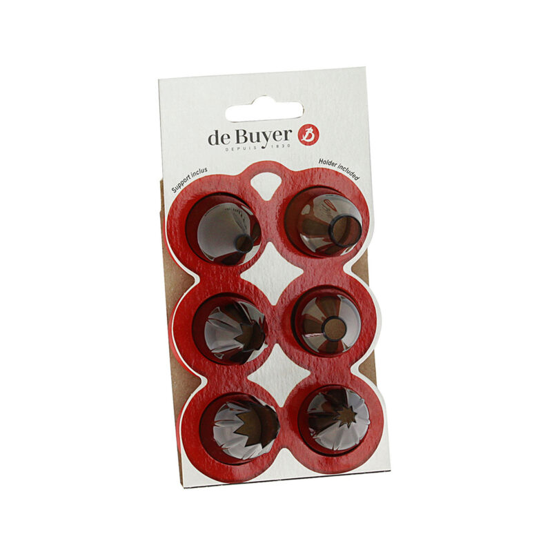 COFFRET CREATIF 6 DOUILLES EN TRITAN AVEC SUPPORT6 X DIVERS