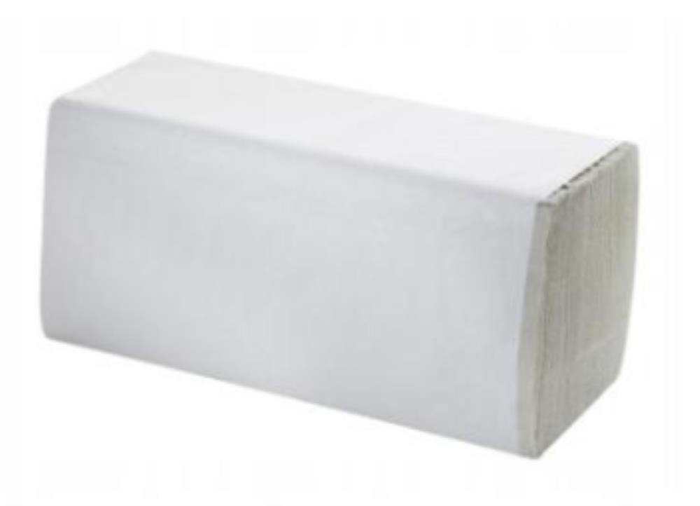 HANDDOEK - GERECYCLED - VOOR H3 V DISPENSER - 1 LAAGS - 23X22.5CM * 20X250 VELLEN